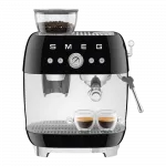 Кавомашина еспресо з кавомолкою Smeg (Black)
