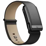 Ремінець Whoop LeatherLuxe Straight Band для Whoop MG Black/Cream with Black (L/XL)