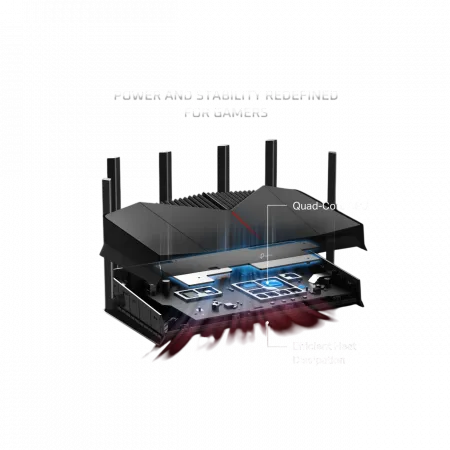 Маршрутизатор TP-LINK Archer GE400 BE6500, 3xGE LAN, 1x2.5GE LAN, 1x2.5GE WAN, 1xUSB3.0 MESH