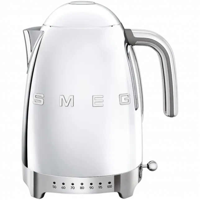 Чайник електричний з регулятором температури Smeg (Steel)