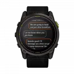 Смарт-годинник Garmin Enduro 3 51 мм з чорним нейлоновим ремінцем UltraFit