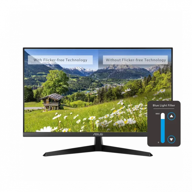 Монітор Asus 27" VY27UQ 2xHDMI, DP, MM, IPS, 3840x2160, sRGB 99%, AdaptiveSync, HDR10