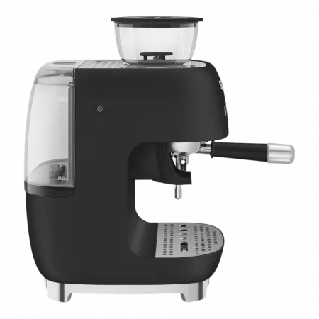 Кавомашина еспресо з кавомолкою Smeg (Matt Black)