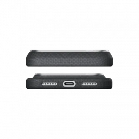 Чохол Pitaka Edge Ultra-Slim Argyle для iPhone 18 Pro/17 Pro Lava Black
