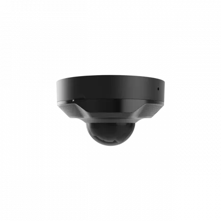 IP-Камера дротова Ajax DomeCam Mini, 8мп, 2.8мм, Poe, True WDR, IP 65, ІЧ 30м, аудіо, кут огляду 100° до 110°, міні купольна, чорна