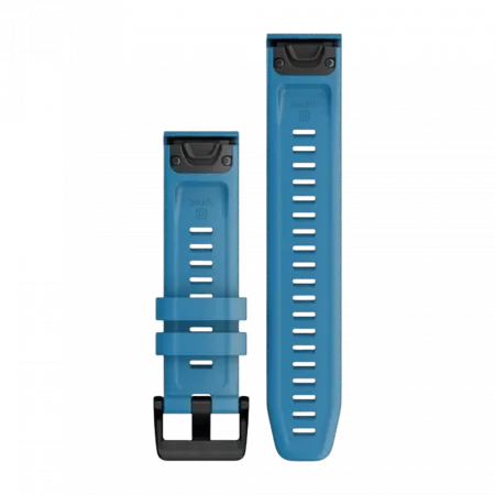 Ремінець QuickFit 22 мм, Cirrus Blue синій силіконовий