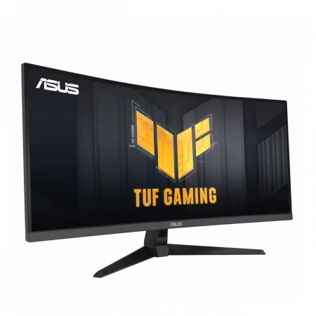 Монітор Asus 34" TUF Gaming VG34VQ3B 2xHDMI, 2xDP, 4xUSB, MM, VA, 3440x1440, 21:9, 180Hz, 1ms, DCI-P3 90%, CURVED, FreeSync, HDR400