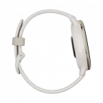 Смарт-годинник Garmin Vivoactive 5 Cream Gold Aluminum Bezel з корпусом кольору слонова кістка Ivory та силіконовим ремінцем