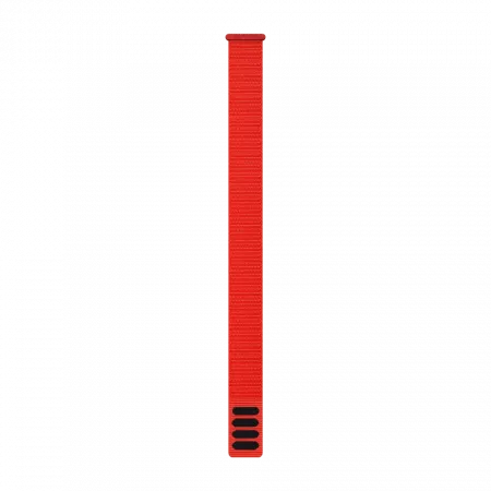 Ремінець UltraFit 22 мм, Flame Red червоний нейлоновий