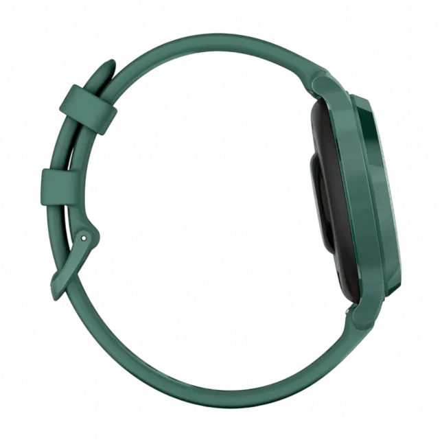 Смарт-годинник Garmin Lily 2 Active Jasper Green з Jasper Green зеленим силіконовим ремінцем
