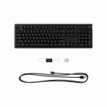 Клавіатура механічна HyperX Alloy Rise 106key, Red, USB-A, EN/UA, RGB, чорний
