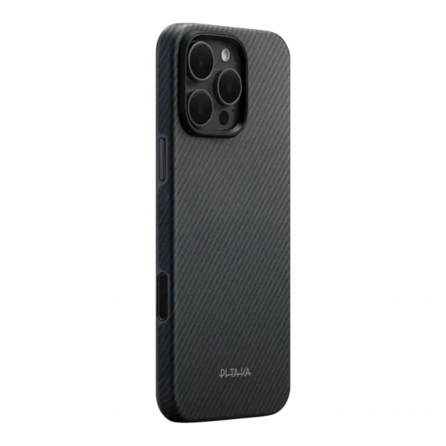 Чохол Pitaka Summa UltraGuard для iPhone 16 Pro Black/Grey