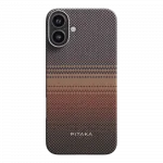 Чохол Pitaka Tactile Woven Case for iPhone 16 Sunset