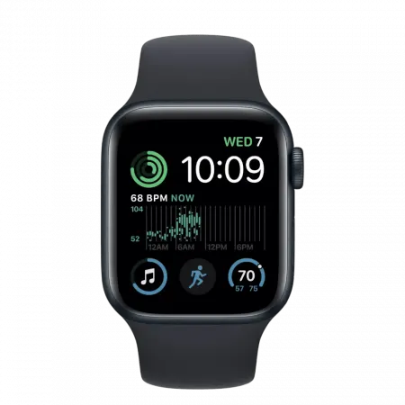 б/у Apple Watch SE 2 GPS 44mm Midnight Aluminum Case with Midnight Sport Band