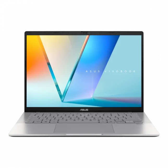 Ноутбук ASUS Vivobook S14 M3407KA-SF071 14" WUXGA OLED, AMD AI 5 330, 16GB, F512GB, UMA, NoOS, Сріблястий