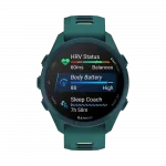 Смарт-годинник Garmin Forerunner 170 Music Teal Green зелений з Teal Green/Citron Band зеленим/жовтим силіконовим ремінцем