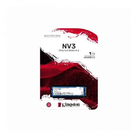 Накопичувач SSD Kingston M.2 1TB PCIe 4.0 NV3