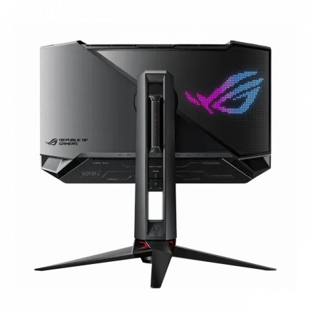 Монітор Asus 26.5" ROG Swift PG27UCDM 2xHDMI, DP, USB-C, 3xUSB, QD-OLED, 3840x2160, 240Hz, 0.03ms, DCI-P3 99%, G-SYNC, FreeSync, Pivot, HDR400