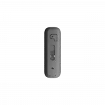 Відеодзвінок Ajax Doorbell, універсальне встановлення, 4 мп, 155° вертикальний 90° горизонтальний, іч 6м, дальнісь виявлення руху 4м, штучний інтелект, wi-fi, grey