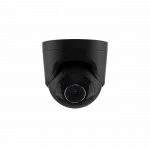 IP-Камера дротова Ajax TurretCam, 5мп, 4мм, Poe, True WDR, IP 65, ІЧ 35м, аудіо, кут огляду 75°до 85°, купольна, чорна