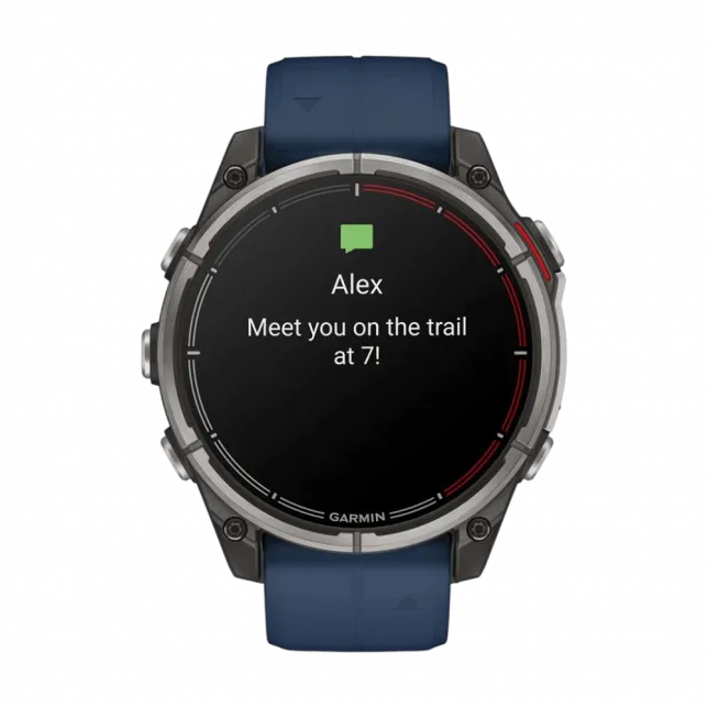 Смарт-годинник Garmin Quatix 8 47мм AMOLED Морський GPS смартгодинник з AMOLED екраном