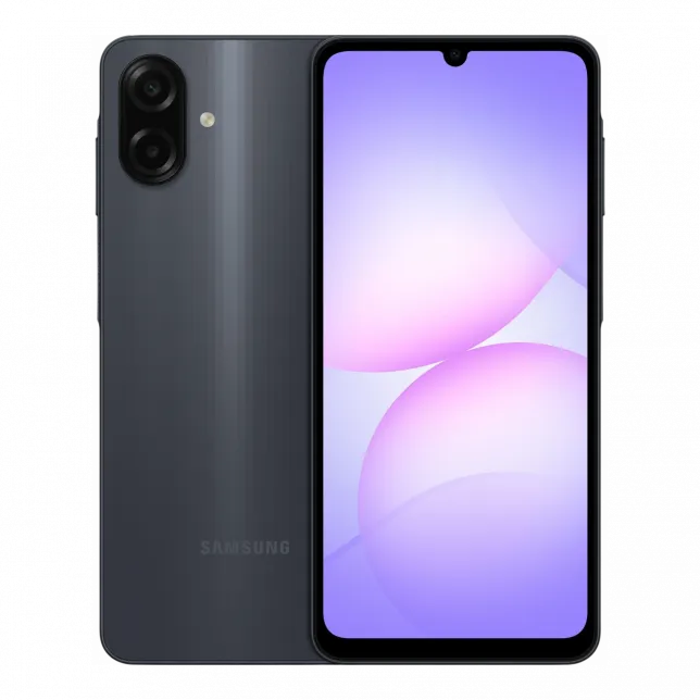Смартфон Samsung Galaxy A07 6.7" 4/128ГБ Black