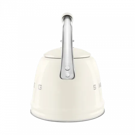 Чайник зі свистком Smeg (Cream)