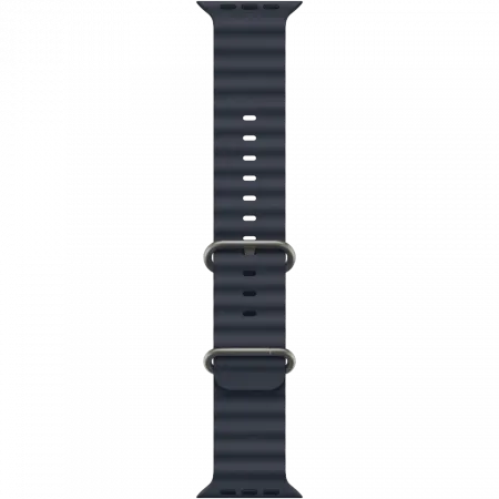 Apple Watch Ultra 4 GPS + LTE 49mm Natural Titanium Case with Navy Ocean Band (MJCR4+MXTH3)
