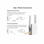 Розширювач покриття WiFi TP-LINK RE225BE BE3600, 1хGE, MESH