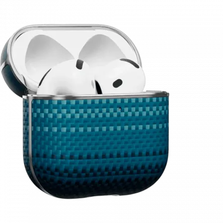 Магнітний чохол Pitaka Aramid Fiber Magnetic Case Moonrise для Airpods 4th Gen