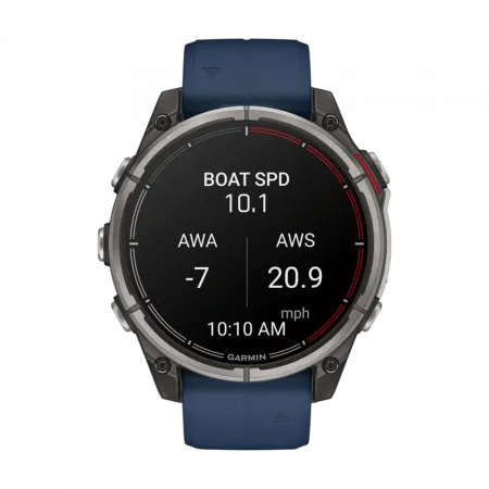 Смарт-годинник Garmin Quatix 8 47мм AMOLED Морський GPS смартгодинник з AMOLED екраном