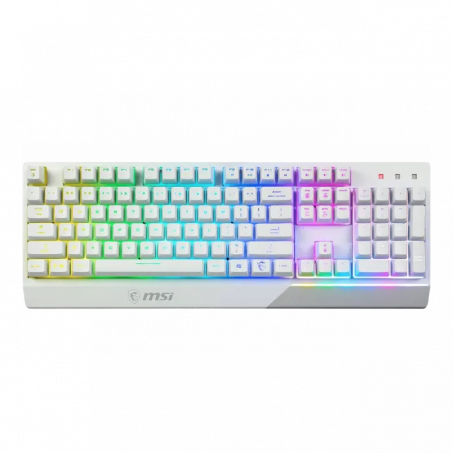 Геймерська клавіатура MSI Vigor GK30 WHITE UA, білий