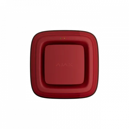 Датчик пожежний світлозвуковий Ajax EN54 FireProtect VAD Sounder red, Jeweller, EN54, бездротовий, червоний