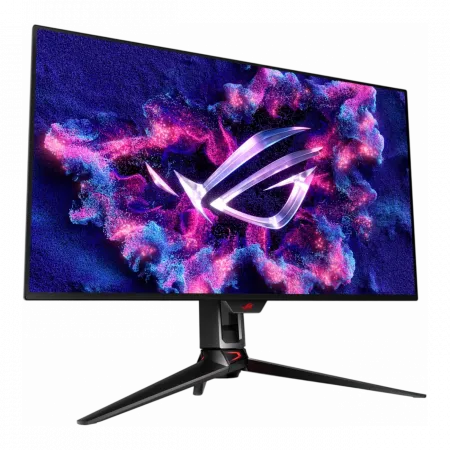Монітор Asus 31.5" ROG Swift PG32UCDMZ 2xHDMI, DP, USB-C, 3xUSB, QD-OLED, 3840x2160, 240Hz, 0.03ms, DCI-P3 99%, G-SYNC, FreeSync, HAS, HDR400