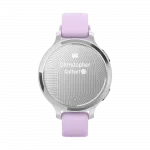 Смарт-годинник Garmin Lily 2 Active Silver з Purple Jasmine бузковим силіконовим ремінцем