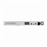 Мережевий відеореєстратор Ajax NVR H2D8PAC 8 white, HDMI 4K, 2 HDD, 8 PoE, 8 каналів, білий, 140913.122.WH1