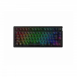 Клавіатура механічна HyperX Alloy Rise 75key, Red, USB-A/WL/BT, EN/UA, RGB, чорний