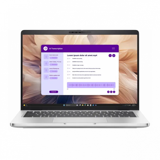 Ноутбук Dell Pro 14 Plus 14" FHD+ AG, Intel U7-268V, 32GB, F512GB, UMA, Win11P, сріблястий, US клавіатура
