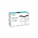 Система WiFi-Mesh TP-LINK Deco PX10 AX1500, 3xGE LAN/WAN, 3 мод, Powerline AV1000