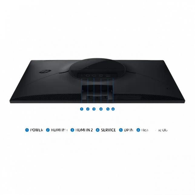 Монітор Samsung 27" Odyssey G5 27FG532E 2*HDMI, DP, IPS, 2560x1440, 240Hz, 0.3ms