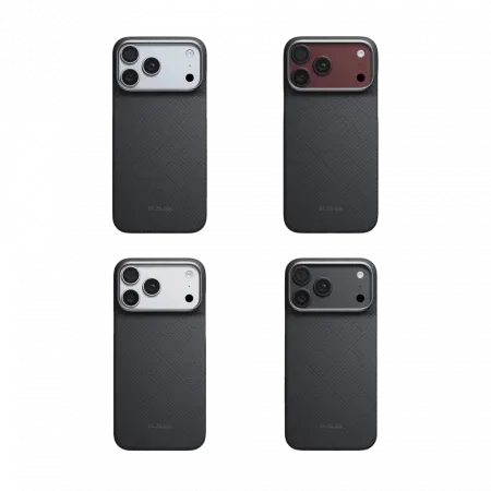 Чохол Pitaka Edge Ultra-Slim Argyle для iPhone 18 Pro/17 Pro Lava Black