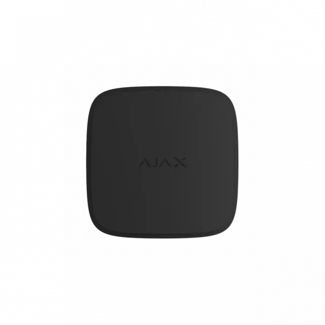 Датчик пожежний тепловий Ajax EN54 FireProtect Heat Sounder black, Jeweller, EN54, бездротовий, чорний