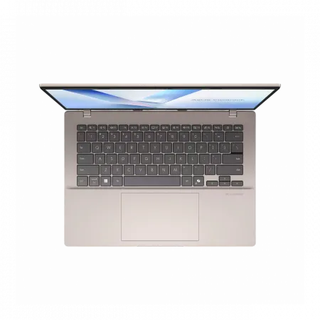 Ноутбук ASUS Vivobook 14 M1407KA-LY142 14" WUXGA IPS, AMD AI 5 330, 16GB, F512GB, UMA, NoOS, Золотистий