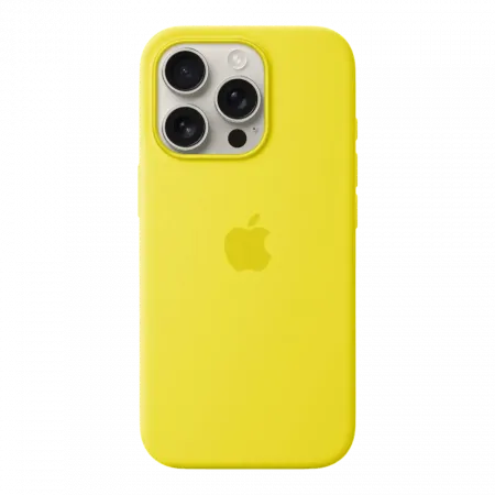 Чохол Apple Silicone Case with Magsafe для iPhone 16 Pro Max (Star Fruit)