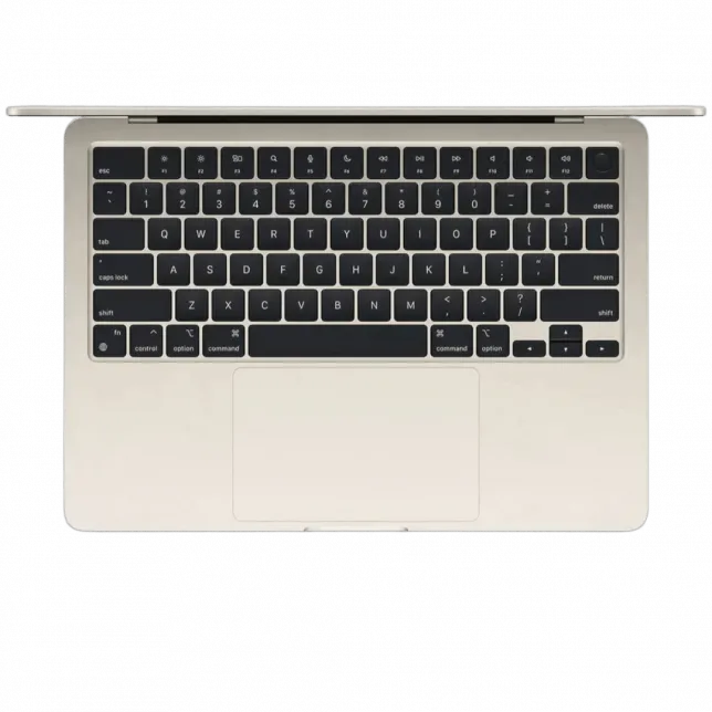 Apple MacBook Air 15 Retina, Starlight, 512GB, 10 CPU / 10 GPU, 16GB RAM with Apple M5 (2026) (MDVD4)
