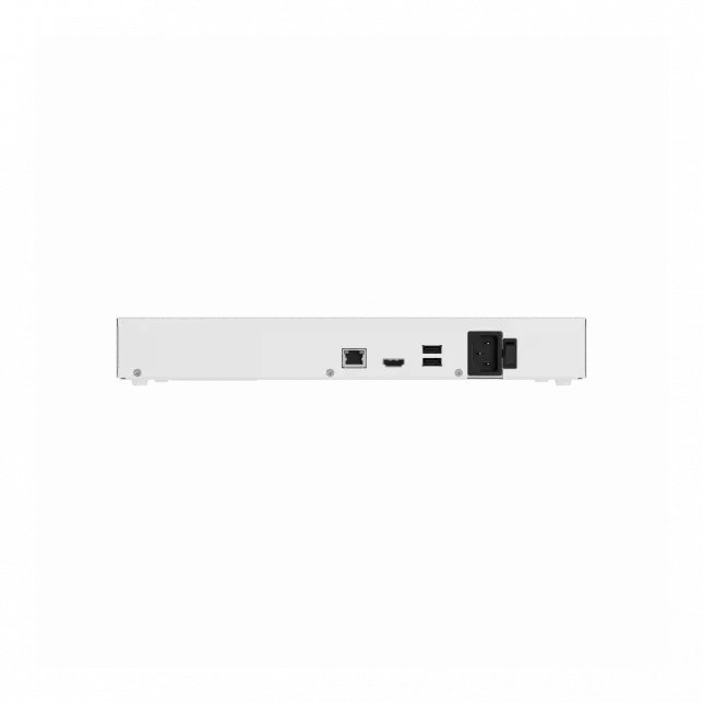 Мережевий відеореєстратор Ajax NVR H2DAC 16 white, HDMI 4K, 2 HDD, 16 каналів, білий, 140911.122.WH1