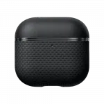 Магнітний чохол Pitaka Aramid Fiber Magnetic Case Plain Black/Grey для AirPods 4th Gen