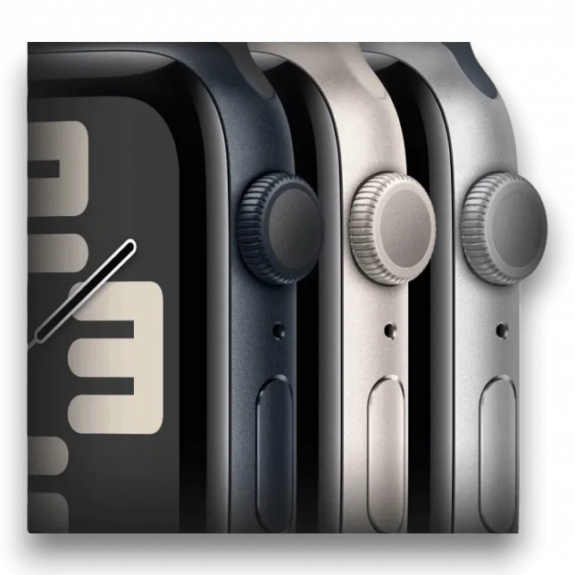 Apple Watch SE 2 GPS 44mm Starlight Aluminium Case with Starlight Sport Band (M/L)