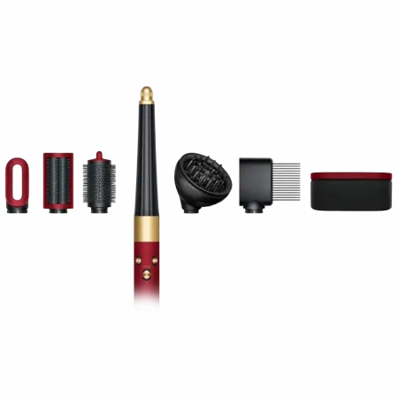 Стайлер для кучерявого волосся Dyson Airwrap i.d. Curly+Coily (Red Velvet/Gold)