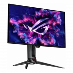 Монітор Asus 26.5" ROG Swift PG27UCDM 2xHDMI, DP, USB-C, 3xUSB, QD-OLED, 3840x2160, 240Hz, 0.03ms, DCI-P3 99%, G-SYNC, FreeSync, Pivot, HDR400